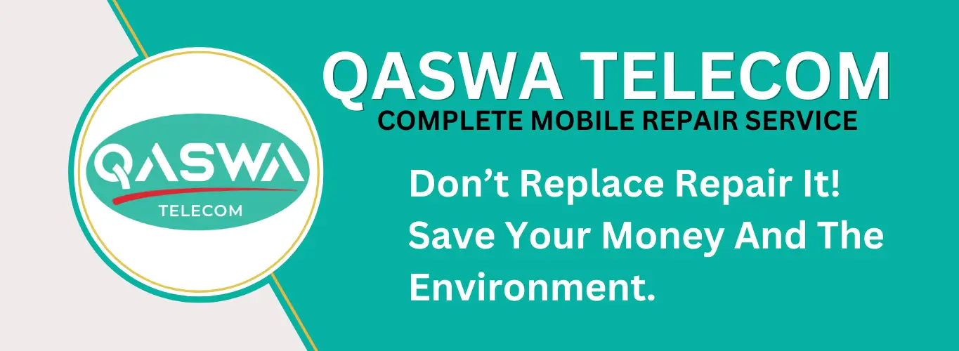 QASWA TELECOM - display repair for broken glass, touch issues, green & blank screen problems in Mumbai